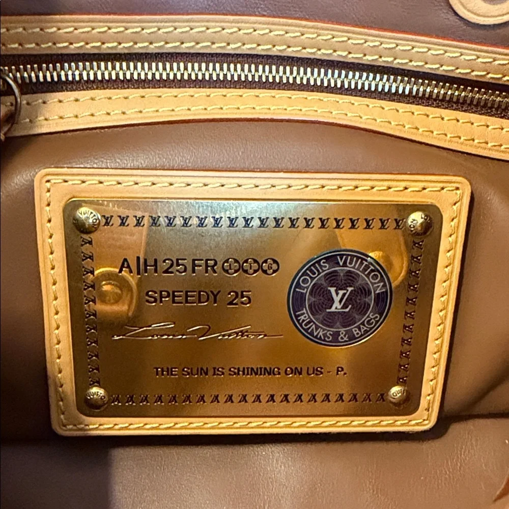 Louis Vuitton Speedy P9 Bandouliere 25 Gold Kintsugi